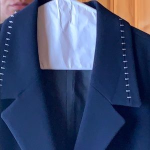 Women’s Dana Bachman blazer size 12 in navy